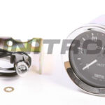 Öljynpainemittari Smiths, musta