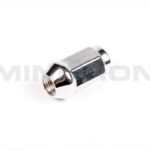 Pyöränmutteri, krominen, kartio kiristyspinta