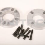 Pyörän levityspalat pulteilla, 1", pari