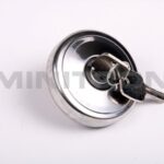 Polttoainetankin lukittava rosterikorkki, vm. 1959-1969