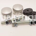 Säleikön pikakiinnikkeet, alumiini