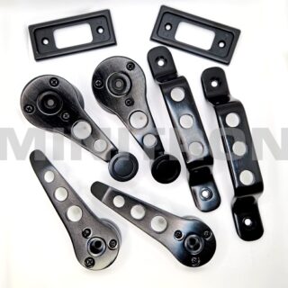 Alumiinikahvasarja, musta